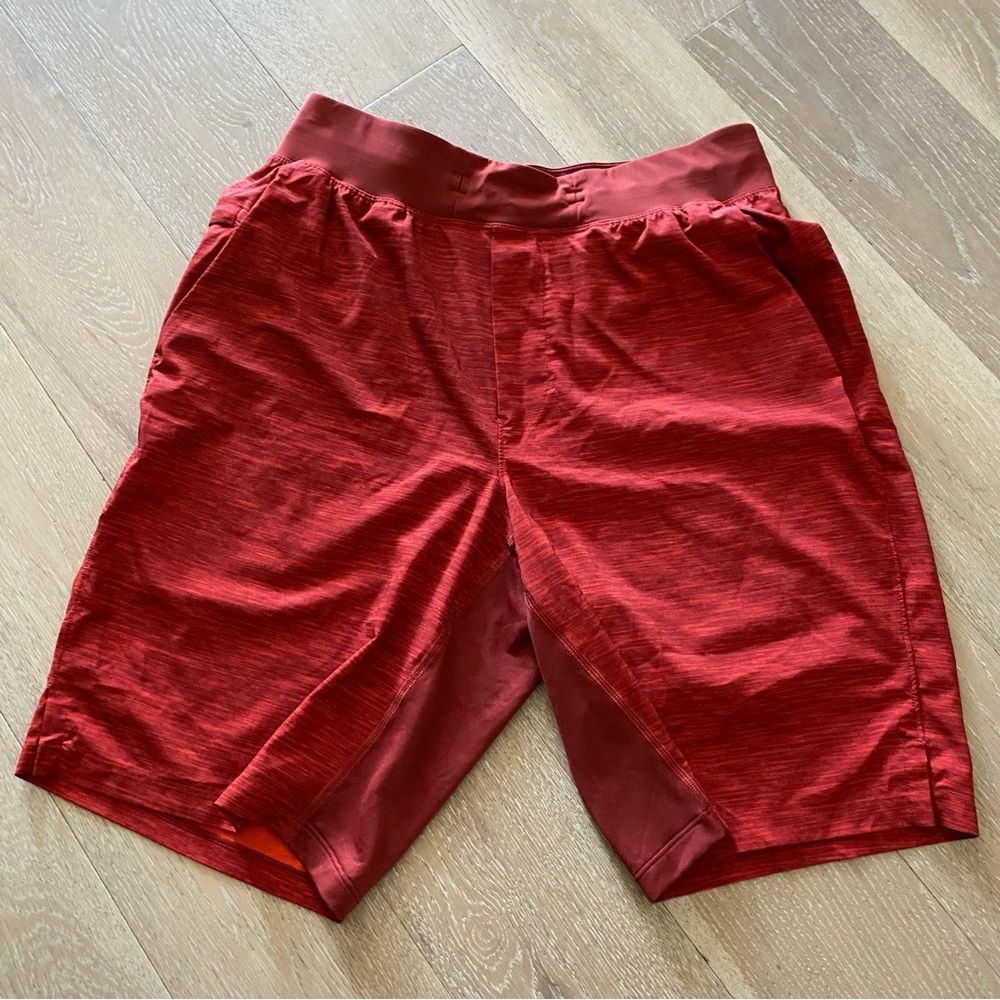 Lululemon T.H.E. Short 9’inseam drawstring pocket training athletic shorts men S